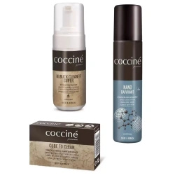 Zestaw z nano renowatorem do zamszu i nubuku ciemnozielony