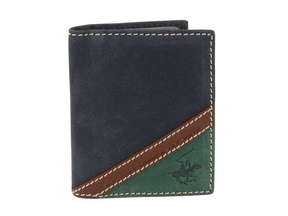 Etui na karty Beverly Hills Polo Club BH-374 granatowe