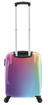 Walizka kabinowa ABS Saxoline Rainbow 54 wielokolorowa