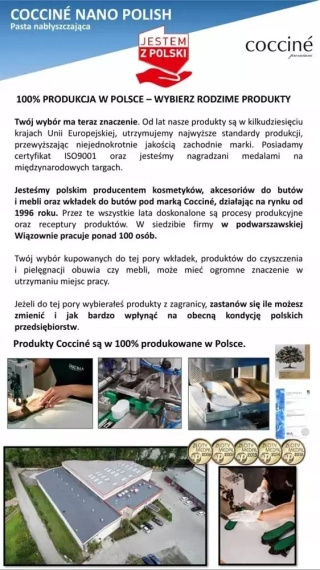 Pasta w płynie do skóry gładkiej Coccine czarna 75 ml