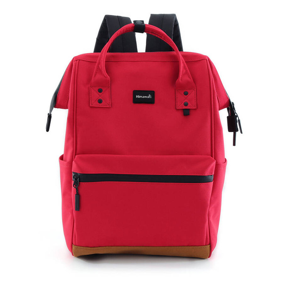 Plecak damski na laptopa Himawari 124 czerwony