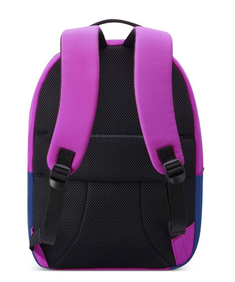 Plecak na laptopa Delsey Benetton Fabrica różowy