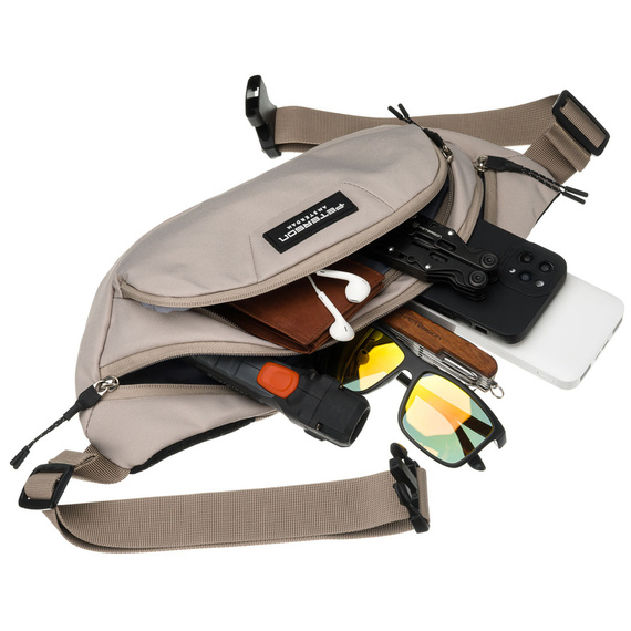 Nerka sportowa z poliestru Peterson SWY-01 jasnoszara