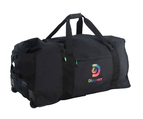 Torba podróżna z poliestru Discovery Drive 12114 czarna