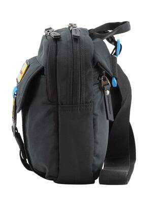 Torba na ramię z poliestru Discovery Icon 712 czarna