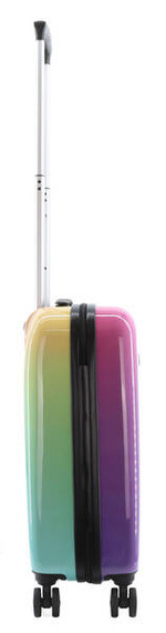 Walizka kabinowa ABS Saxoline Rainbow 54 wielokolorowa