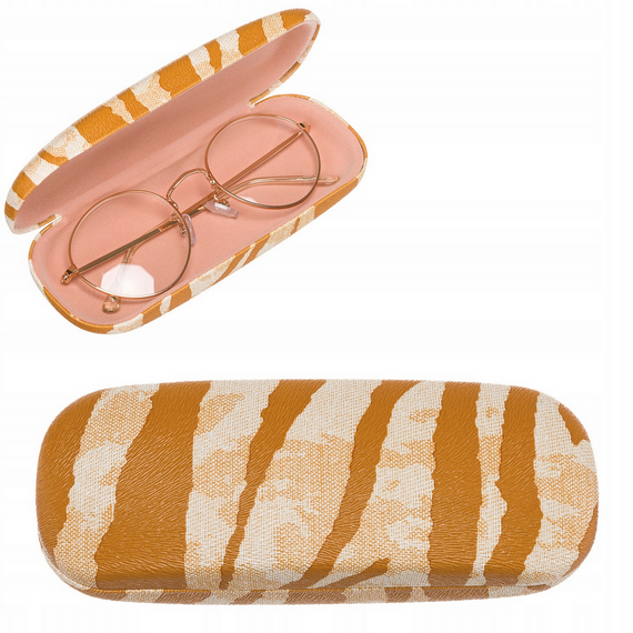 Etui na okulary damskie 4U Cavaldi R-1431 musztardowe