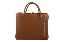 Torba na laptopa damska Barberini's 899-12 jasnobrązowa