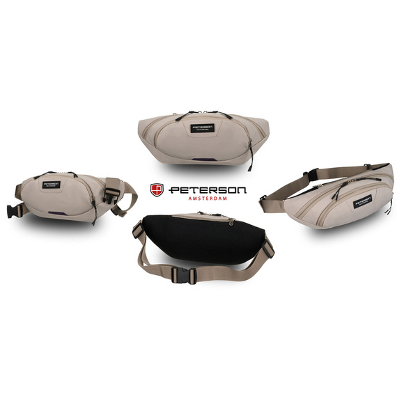 Nerka sportowa z poliestru Peterson SWY-01 jasnoszara