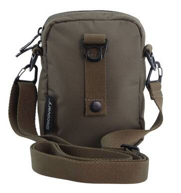 Saszetka na ramię z poliestru Discovery Downtown 910 khaki