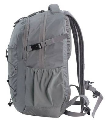 Plecak na laptopa z poliestru Discovery Outdoor 612 szary
