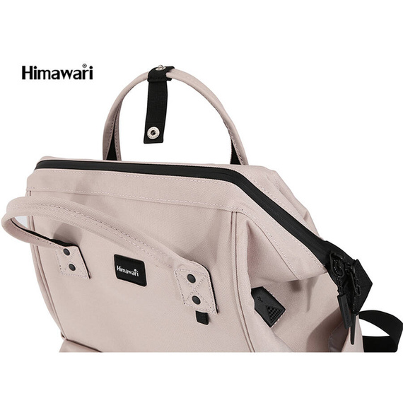 Plecak damski na laptopa Himawari 124 czerwony
