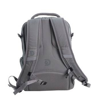 Plecak na laptopa z poliestru Discovery Outdoor 612 szary