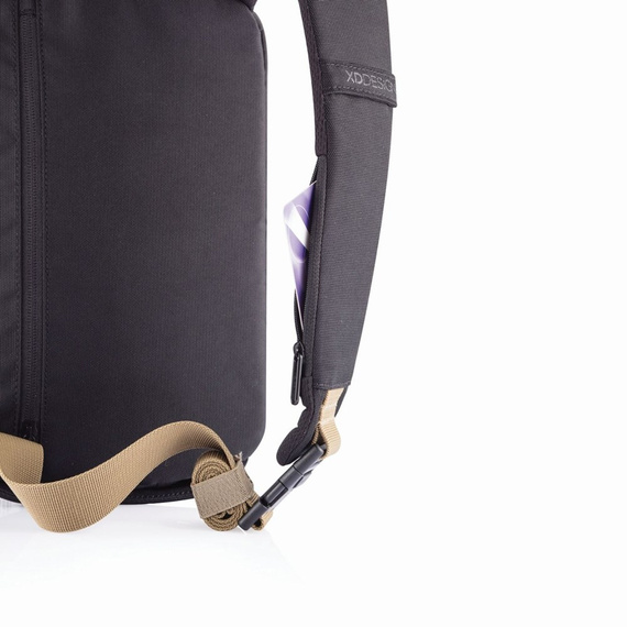 Plecak miejski z poliestru XD Design Bobby Sling czarny